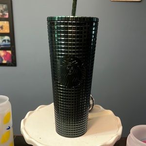 Hunter green Starbucks cd cup